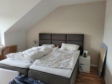 Schlafzimmer + KAARST-ZENTRUM + 3- Zimmer Wohnung + 86 m� + Balkon + G�ste WC mit Dusche +
