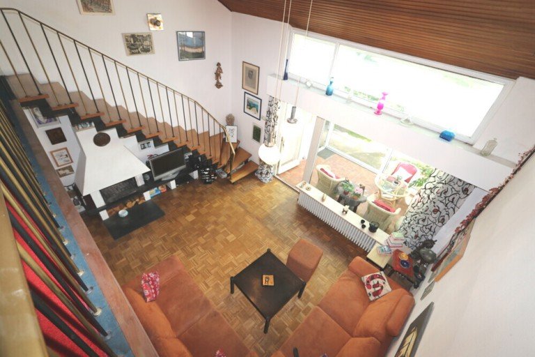 Wohnzimmer Kaarst / Broicherdorf Doppelhaush�lfte + Kaarst + Doppelhaush�lfte + Baujahr 1969+ ca. 107 m� Wohnfl�che + ca. 447 m� Grundst�ck + Garage +