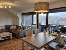 Wohnzimmer_ + KAARST-ZENTRUM + 3- Zimmer Wohnung + 86 m� + Balkon + G�ste WC mit Dusche +