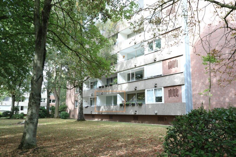 Ansicht Kaarst Erdgeschosswohnung + Kaarst + Apartment + Erdgeschoss + ca. 34 m� Wohnfl�che + saniert + ideal f�r Singles und Pendler +