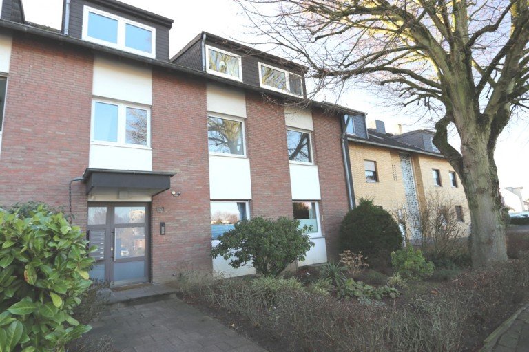 Ansicht Kaarst Etagenwohnung + Kaarst + 3-Zimmerwohnung + Bj. 1969 + ca. 82 m� Wohnfl�che + 1. OG + Balkon + Garage +