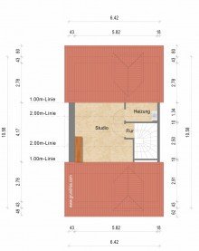 Dachgeschoss + Kaarst + DHH + Bj. 2003 + 111 m� Wohnfl�che + 222 m� Grundst�ck +  Garage +