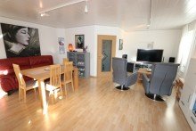 Wohnzimmer + Kaarst + DHH + Bj. 2003 + 111 m� Wohnfl�che + 222 m� Grundst�ck +  Garage +