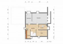 Kellergeschoss + Holzb�ttgen + freist. Einfamilienhaus + Bj. 1973 + ca. 135 m� Wohnfl�che + ca. 833 m� Grundst�ck +