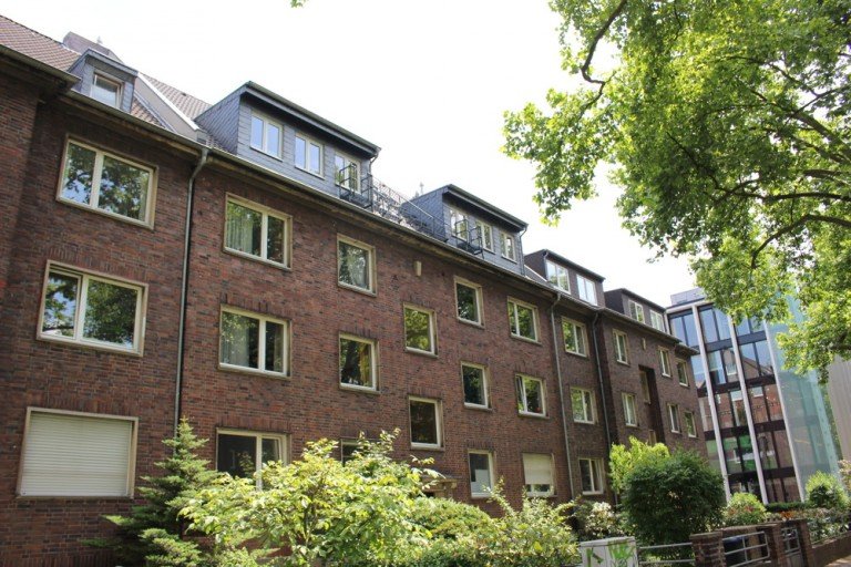 Aussenansicht D�sseldorf Etagenwohnung Gro�z�gige 3-Zimmerwohnung mit Balkon am Golzheimer Platz
