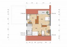 Dachgeschoss + Holzb�ttgen + freist. Einfamilienhaus + Bj. 1973 + ca. 135 m� Wohnfl�che + ca. 833 m� Grundst�ck +